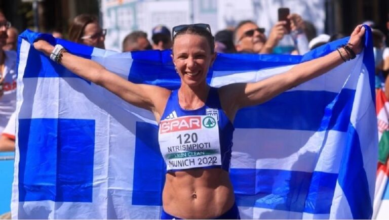 Αντιγόνη Ντρισμπιώτη: Πρωταθλήτρια Ελλάδας στα 20χμλ βάδην