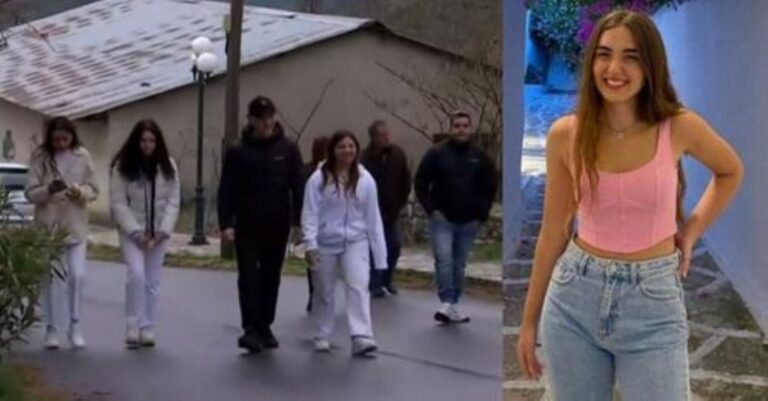 Τέμπη: Στα λευκά οι αδερφές της 19χρονης Αναστασίας στην κηδεία της, τα συγκλονιστικά λόγια της μητέρας στον ιερέα