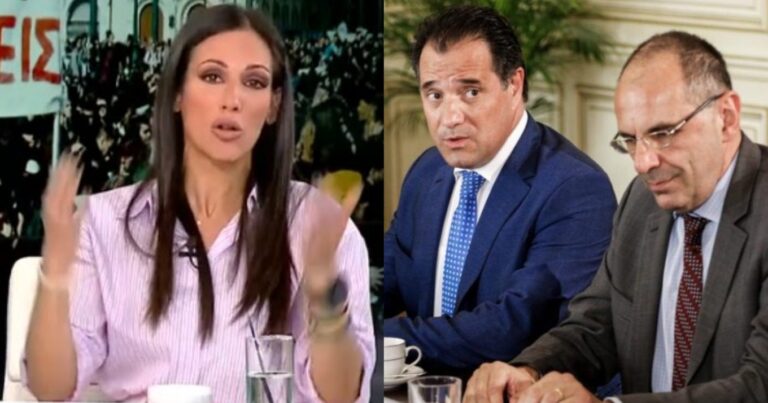 «Για όνομα του Θεού, βγείτε λίγο έξω στον κόσμο»: Ξεσπάθωσε η Ανθή Βούλγαρη εναντίον Γεωργιάδη – Γεραπετρίτη