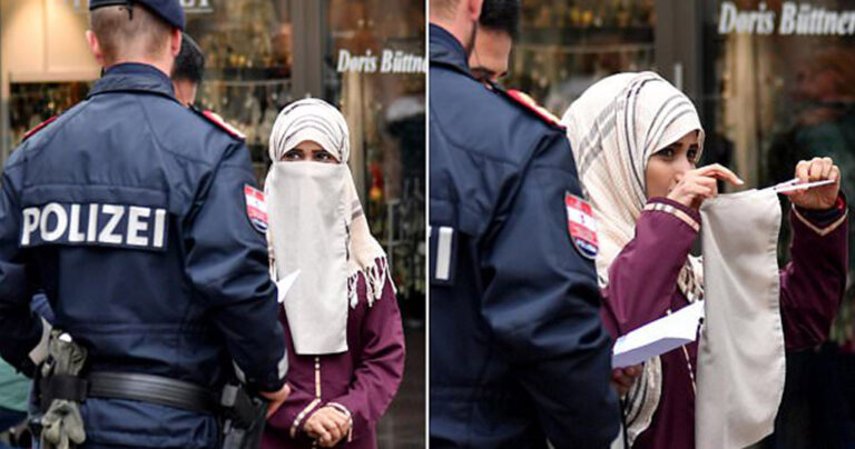Η αστυνομία της Αυστρίας αναγκάζει τις γυναίκες με μπούργκα να εμφανίζουν το πρόσωπο τους