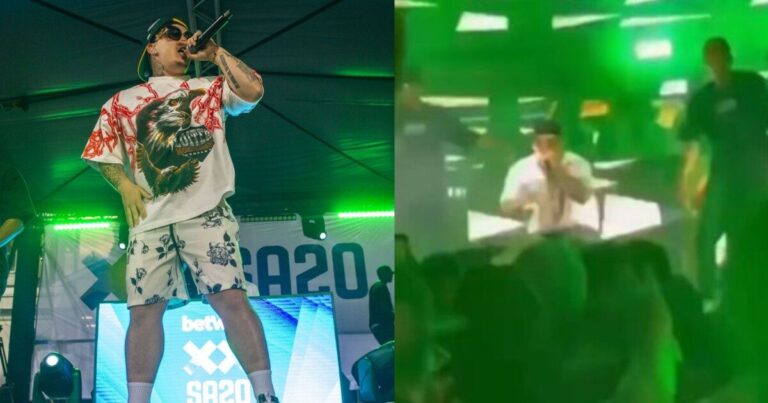 Κατέρρευσε πάνω στη σκηνή: Νεκρός μπροστά στα μάτια δεκάδων θεατών ο ράπερ Κωνσταντίνος Τσομπάνογλου