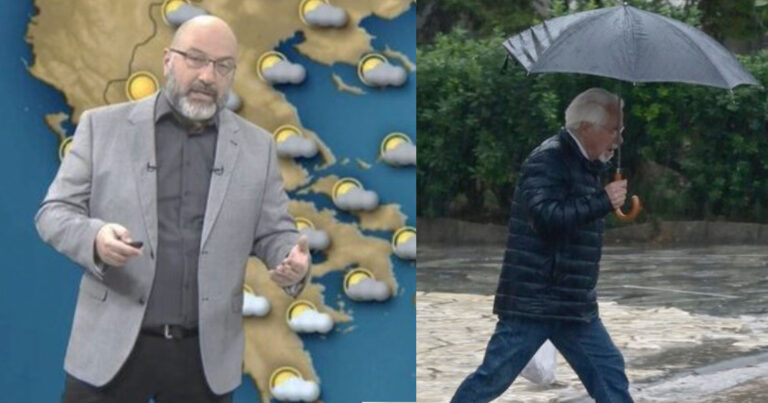 Σάκης Αρναούτογλου: Φθινοπωρινός ο Απρίλης με πολλές βροχές – Ο καιρός έως 5/4