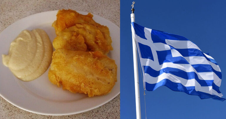Γιατί τρώμε μπακαλιάρο με σκορδαλιά την 25η Μαρτίου