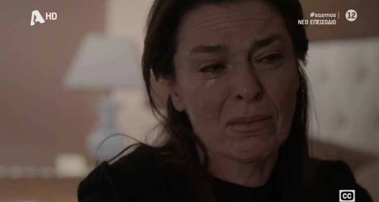 «Σασμός»: Η Μαρία Πρωτόπαππα έκανε τους πάντες λιώμα  – Υποκλίθηκαν στην συντετριμμένη αλλά αγέρωχη Μαρίνα