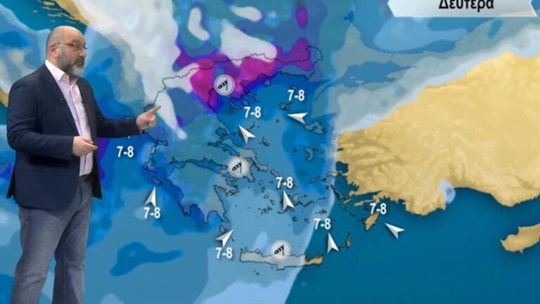 Επέλαση χιονιά από Σάκη Αρναούτογλου: Νέα στοιχεία για την αλλαγή του καιρού – «Από την Τετάρτη»