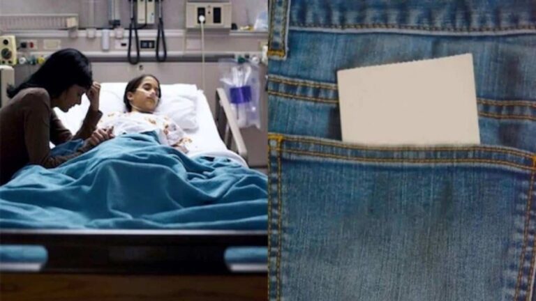 Μητέρα νομίζει ότι χάνει για πάντα τον γιο της από καρκίνο, μέχρι που βρίσκει αυτό το χαρτάκι στο παντελόνι του