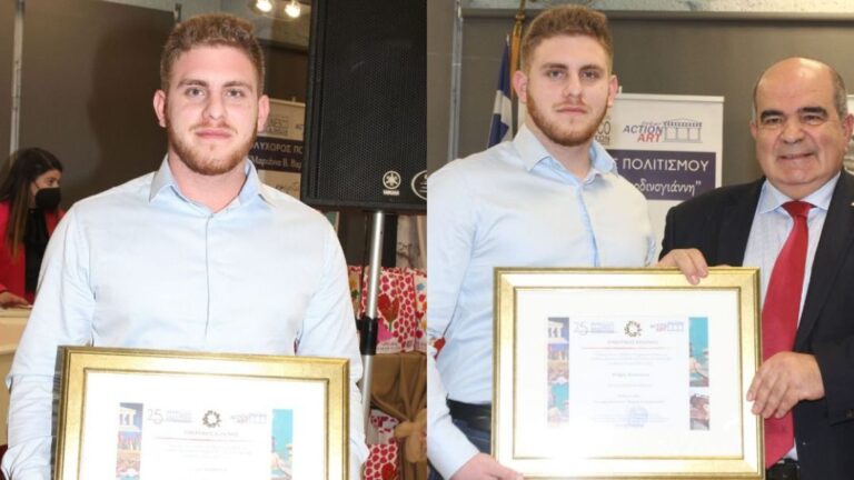 Μόνο περηφάνια για τον Ανδρέα Αλικανιώτη: Η UNESCO βράβευσε τον 20χρονο «ήρωα» των Τεμπών