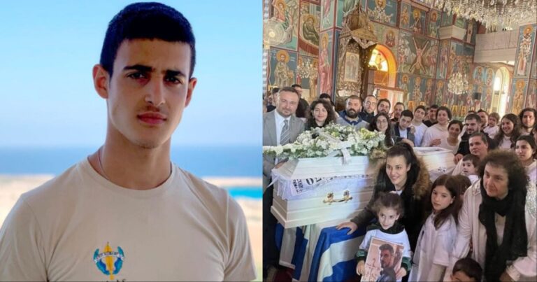 Πόζαραν χαμογελαστοί γύρω από το φέρετρο: Η περίεργη φώτο των συγγενών στην κηδεία του Κυπριανού και η ερμηνεία