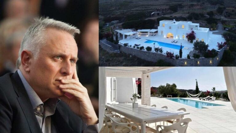 Villa Full Μoon: 2.200 ευρώ τη βραδιά νοικιάζεται η βίλα του Γιάννη Ραγκούση στην Πάρο