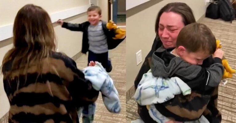 «Είχα χάσει κάθε ελπίδα»: Η στιγμή που μητέρα αγκαλιάζει τον εξαφανισμένο 3χρονο γιο της, μετά από 11 μέρες