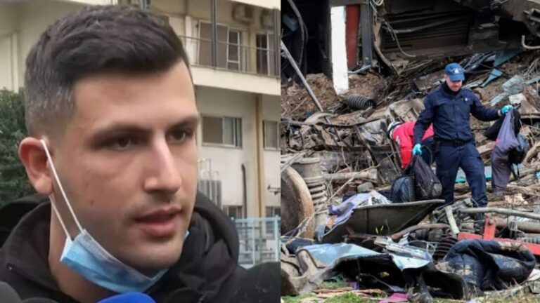 Σε 2 λεπτά τα είπε όλα: Θρηνεί τον πατέρα και τον 15χρονο αδερφό του που ήταν στα Τέμπη και ζητά τα αυτονόητα