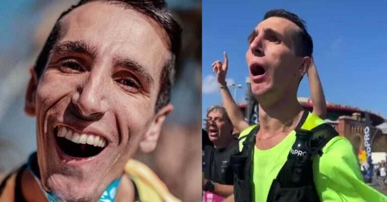 Για πρώτη φορά δρομέας με εγκεφαλική παράλυση ολοκληρώνει μαραθώνιο