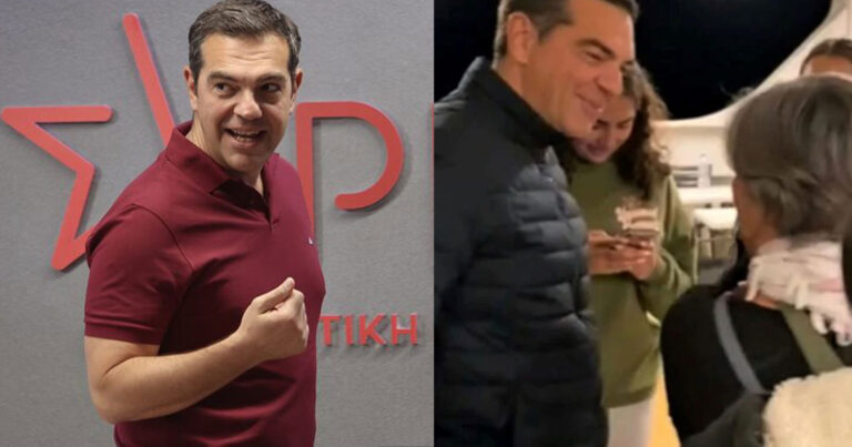 Στο καράβι για Τήλο ο Τσίπρας σαν κοινός θνητός – Σέλφι, χαμόγελα και κουβέντα με επιβάτες