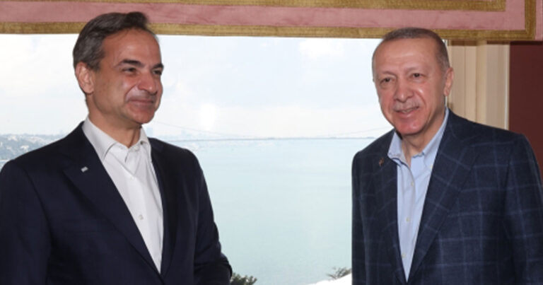 Επιστολή Ερντογάν σε Μητσοτάκη με ευχές για την 25η Μαρτίου