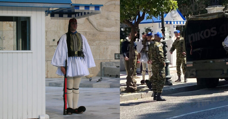 Eύζωνας της Προεδρικής Φρουράς λιποθύμησε ξαφνικά την ώρα που έκανε σκοπιά