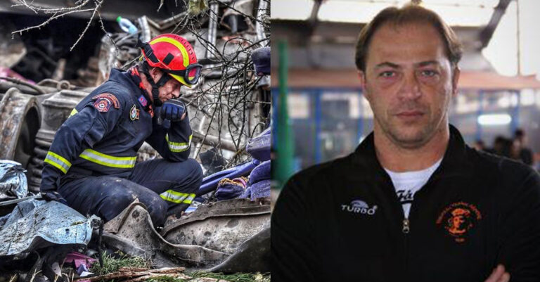 Αποθέωση για τον διασώστη της ΕΜΑΚ και προπονητή του ΠΑΟΚ που «λύγισε»  στα Τέμπη