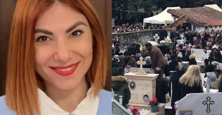 Δάρκυσαν όλοι: Θρήνος στην κηδεία της ανιψιάς του δημάρχου Λαγκαδά Σοφίας-Ειρήνης Ταχματζίδου