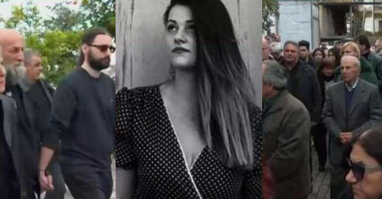 Απαρηγόρητοι γονείς και αδέλφια στο τελευταίο «αντίο» στην 28χρονη Ελπίδα – Τα αδέλφια της σώθηκαν από θαύμα