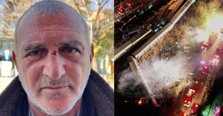 «Δεν το πίστευα πως δεν υπήρχαν, είχαν εξαϋλωθεί»: Συγκλονίζει για τους συνεπιβάτες του άντρας που επέζησε στα Τέμπη