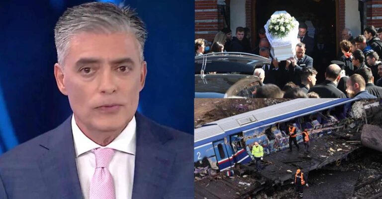 Λύγισε ο Ευαγγελάτος για την τραγωδία στα Τέμπη: «Δεν είναι εύκολο» είπε με τρεμάμενη φωνή