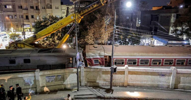 Αίγυπτος: Σιδηροδρομικό δυστύχημα με νεκρό και τραυματίες