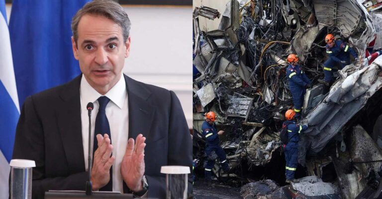 Μητσοτάκης για Τέμπη: «Ολοι φταίμε – Δεν θα κρυφτούμε πίσω από μία σειρά ανθρώπινων σφαλμάτων»