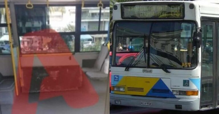 Πανικός μέσα σε λεοφορείο: Έπεσε η οροφή του 040 ενώ έκανε δρομολόγιο με 40 επιβάτες