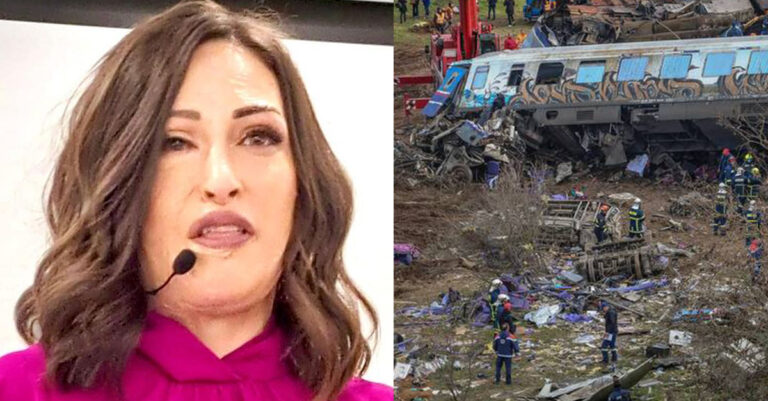 «Η ζωή είναι άδικη και απρόβλεπτη»: Το μήνυμα της Ιωάννας Παλιοσπύρου για την τραγωδία στα Τέμπη