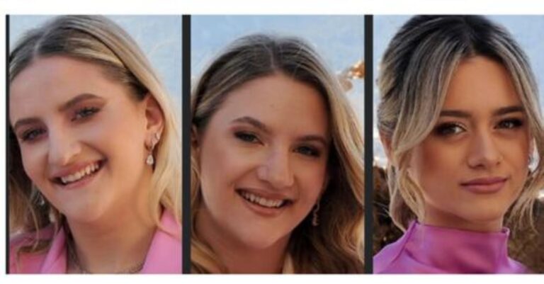 Τέμπη: Η στιγμή που συγγενείς και συντοπίτες αποχαιρετούν τις 20χρονες δίδυμες Θώμη και Χρύσα και την ξαδέρφη τους