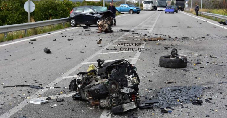 Τραγωδία στην άσφαλτο: Νεκρή μία γυναίκα σε τροχαίο στην Αργολίδα
