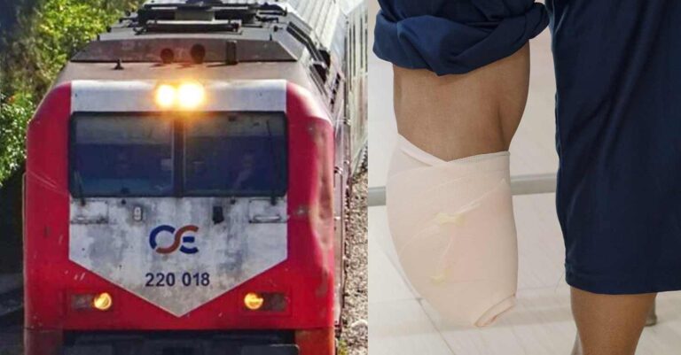 Τέμπη: Κλειδούχος ακρωτηριάστηκε σε σιδηροδρομικό ατύχημα και ακόμα προσπαθεί να αποζημιωθεί