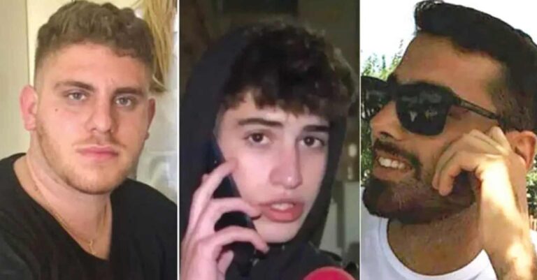 Η Ακαδημία Αθηνών τιμάει τους τρεις ηρωικούς νέους των Τεμπών που έσωσαν συνεπιβάτες τους