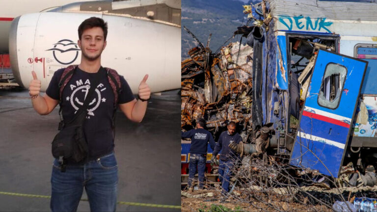 «Η Παναγία το πέταξε έξω από το τρένο και η Παναγία πιστεύουμε θα το κάνει καλά» Συγκινεί η γιαγιά του 20χρονου Γεράσιμου