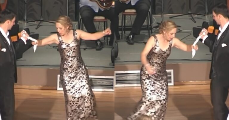 Υποκλίθηκαν όλοι οι καλεσμένοι: Λεβέντισσα μητέρα χορεύει στον γάμο της κόρης της και τpελαivει το διαδίκτυο