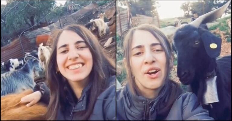 «Είμαι βλάχα κι είμαι περήφανη»: Η 22χρονη κτηνοτρόφος που κάνει βιντεάκια στο μαντρί και τα «σπάει» στο TikTok