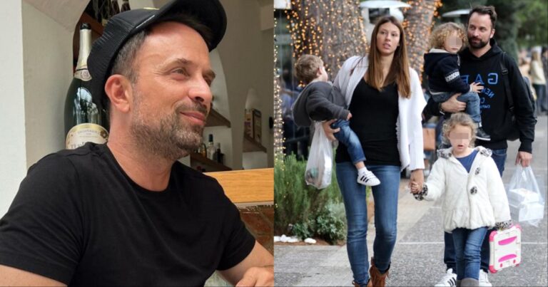 Κυκλοφόρησε μία και μοναδική φωτογραφία: Ο Γιώργος Λιανός μαζί με τα τρία μεγάλα παιδιά του, για πρώτη φορά