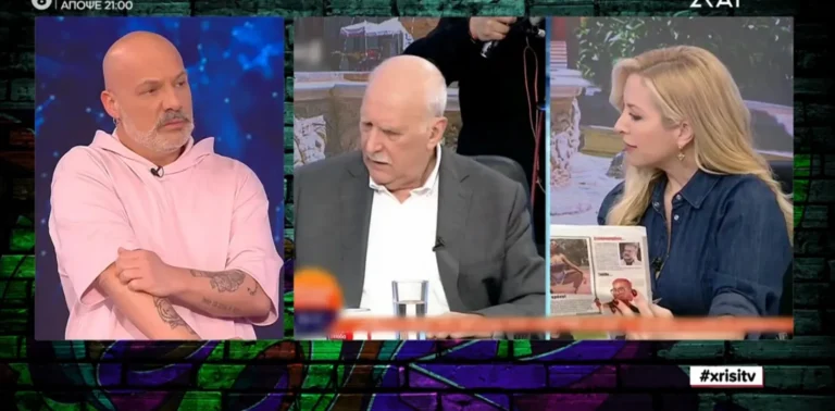 Γιώργος Παπαδάκης σε Μαρία Αναστασοπούλου: «Στον ΣΚΑΙ μπορεί να τα κάνατε αυτά, στον ΑΝΤ1 δεν τα κάνουμε»