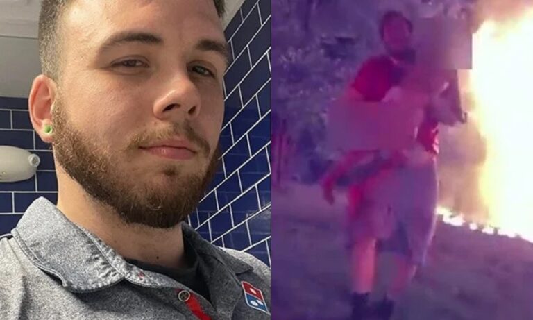 25χρονος διανομέας πίτσας όρμησε σε φλεγόμενο σπίτι και έσωσε 5 παιδιά: «Δεν το σκέφτηκε δεύτερη φορά. Αμέσως κατάλαβε ότι το παιδί κινδύνευε.»