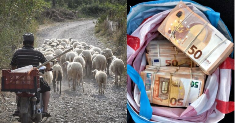 Εργάτης στη στάνη βρήκε 50.000€ από λάθος του βοσκού, “έφαγε” τα 14.000 σε λίγες ώρες & τον έπιασε η αστυνομία