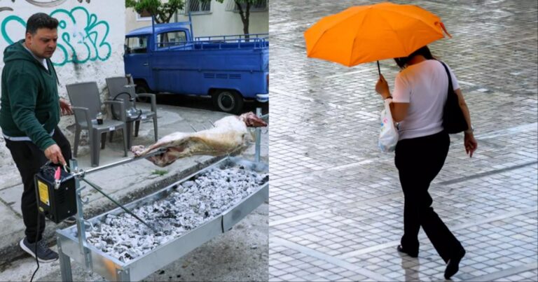 Ανατροπή με τον καιρό το Πάσχα: Αυτοί πρέπει να βιαστούν να σουβλίσουν γιατί θα τους πιάσει… βροχή, έρχεται η «Ψυχρή λίμνη»