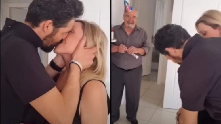 Έσκυψε και της φίλησε την κοιλιά – Πατέρας για πρώτη φορά ο Απόστολος Ρουβάς