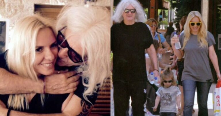 Ευτυχισμένη οικογένεια: Ο γιος του Νίκου Καρβέλα και της Αννίτα Πάνια σε μια σπάνια κοινή φωτογραφία