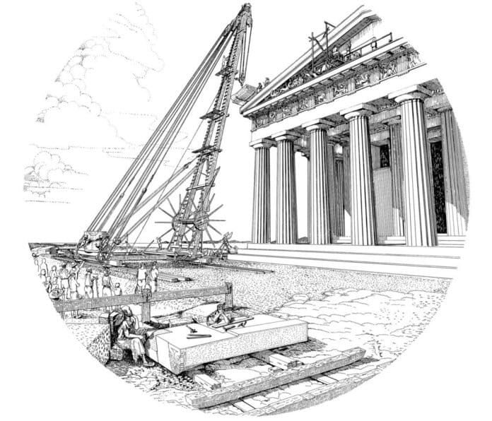 howancientgreeksbuildedparthenon