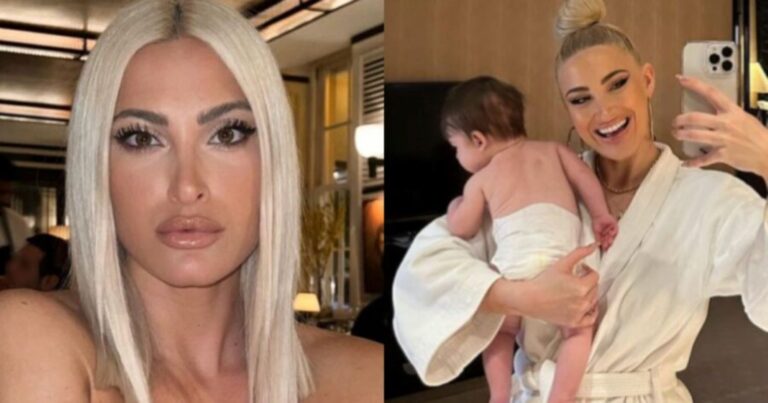 Περήφανη μαμά η Ιωάννα Τούνη: «Το μωρό μου γεννήθηκε κοινωνικό και… σουρτούκι!»