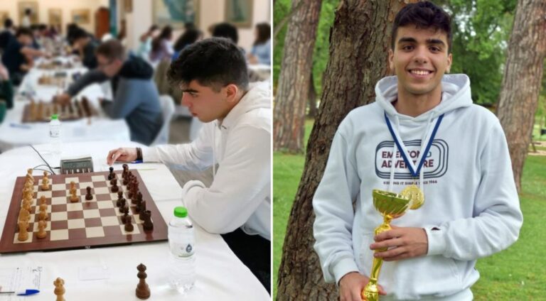 O 16χρονος Ροδόλφος Σταματίου πρωταθλητής Ελλάδας στο σκάκι!