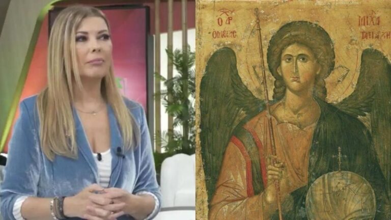 Σοφία Αλιμπέρτη: «Ο Αρχάγγελος Μιχαήλ με βοήθησε όταν περνούσα πραγματικά δύσκολα, όταν άγγιξα τα όρια της παράνοιας»