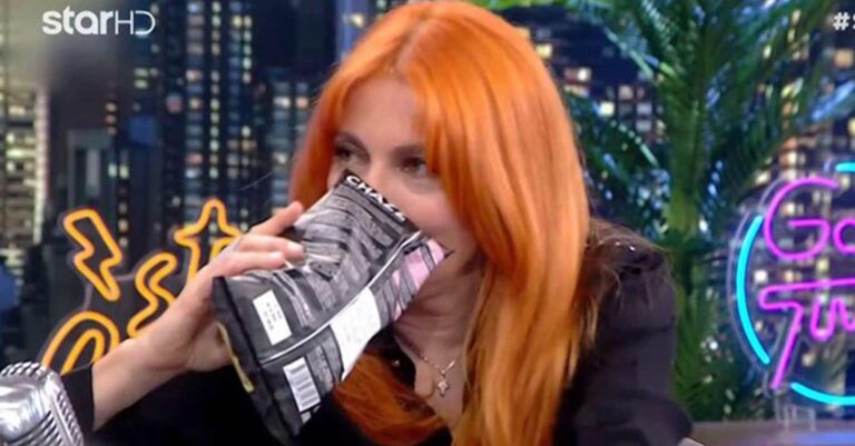 «Ξινά είναι»: Χαμός με την γεύση από πατατάκια που δοκίμασε η Σμαράγδα Καρύδη