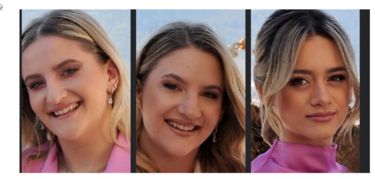 Tέμπη: Ο φόρος τιμής στις αδικοκοχαμένες δίδυμες Θώμη και Χρύσα και την ξαδέρφη τους – Η κραυγή «Αθάνατες»