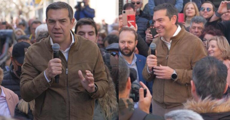 «Νάτος, νάτος ο πρωθυπουργός»: Αποθέωσαν τον Αλέξη Τσίπρα στην Κόρινθο