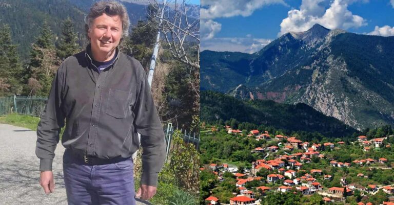 Ο Δημήτρης άφησε στα 48 του την Αθήνα για να ζήσει στην Άνω Χώρα Ναυπακτίας